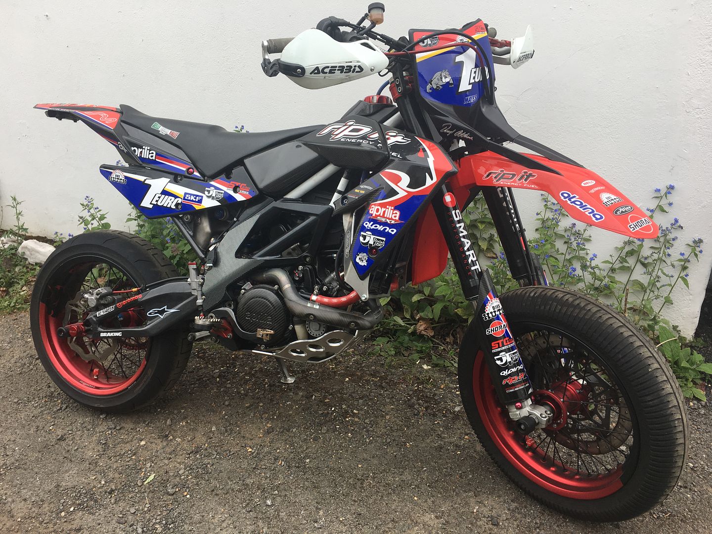 aprilia sxv 550 exhaust